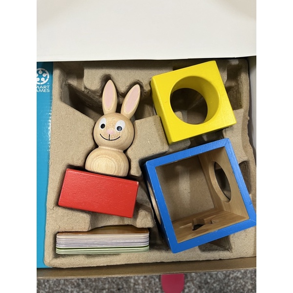 (二手完整）正版兔寶寶魔術箱贈全新摩天輪玩具