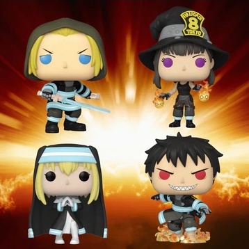 BEETLE FUNKO POP FIRE FORCE 炎炎消防隊 動漫系列 台灣未販售 森羅日下部 愛麗絲 亞瑟