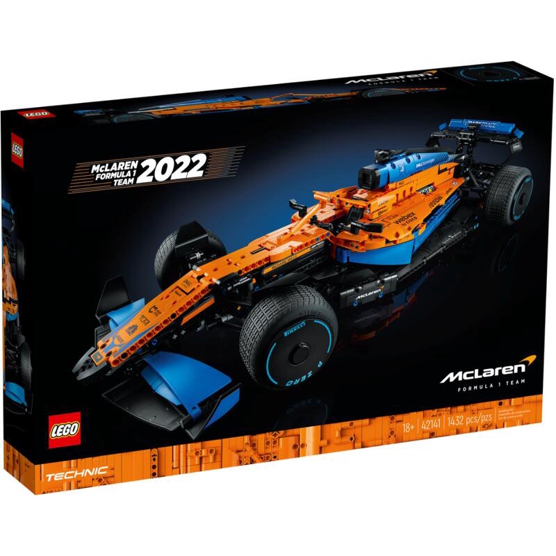 【MRW】LEGO 樂高 積木 玩具 TECHNIC 科技系列 麥拉倫 一級方程式賽車 42141
