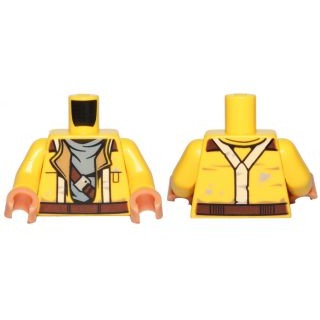 公主樂糕殿 LEGO 75147 星際大戰 羅文 Rowan 身體 黃色外套 吊帶 973pb2499c01 A223