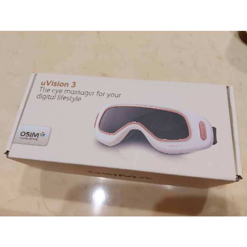 OSIM uVision3 護眼樂 OS-180 眼部按摩器 [白粉色]