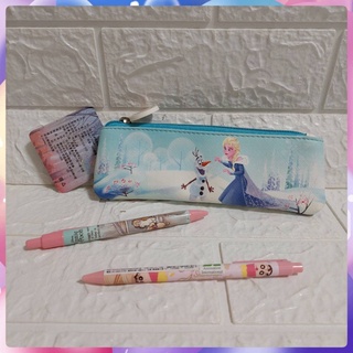 『小妹的店』正版授權 冰雪奇緣 圖繪筆袋 愛莎 艾莎 ELSA 安娜 雪寶 萬用包 鉛筆盒 筆袋 文具