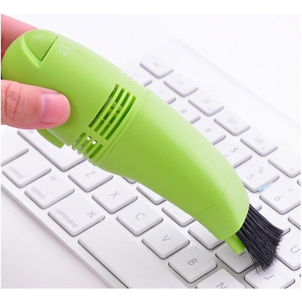 台灣現貨便攜USB迷你吸塵器 電腦吸塵器 鍵盤大掃除 清潔 刷 兩種吸刷頭