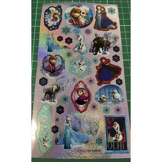 Disney Frozen冰雪奇緣雷射貼紙