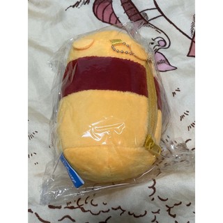 呃。現貨 迪士尼 小熊維尼 tsum tsum 疊疊樂絨毛娃娃零錢包 珠鍊吊飾 側邊拉鍊～ 實用方便 可愛輕巧