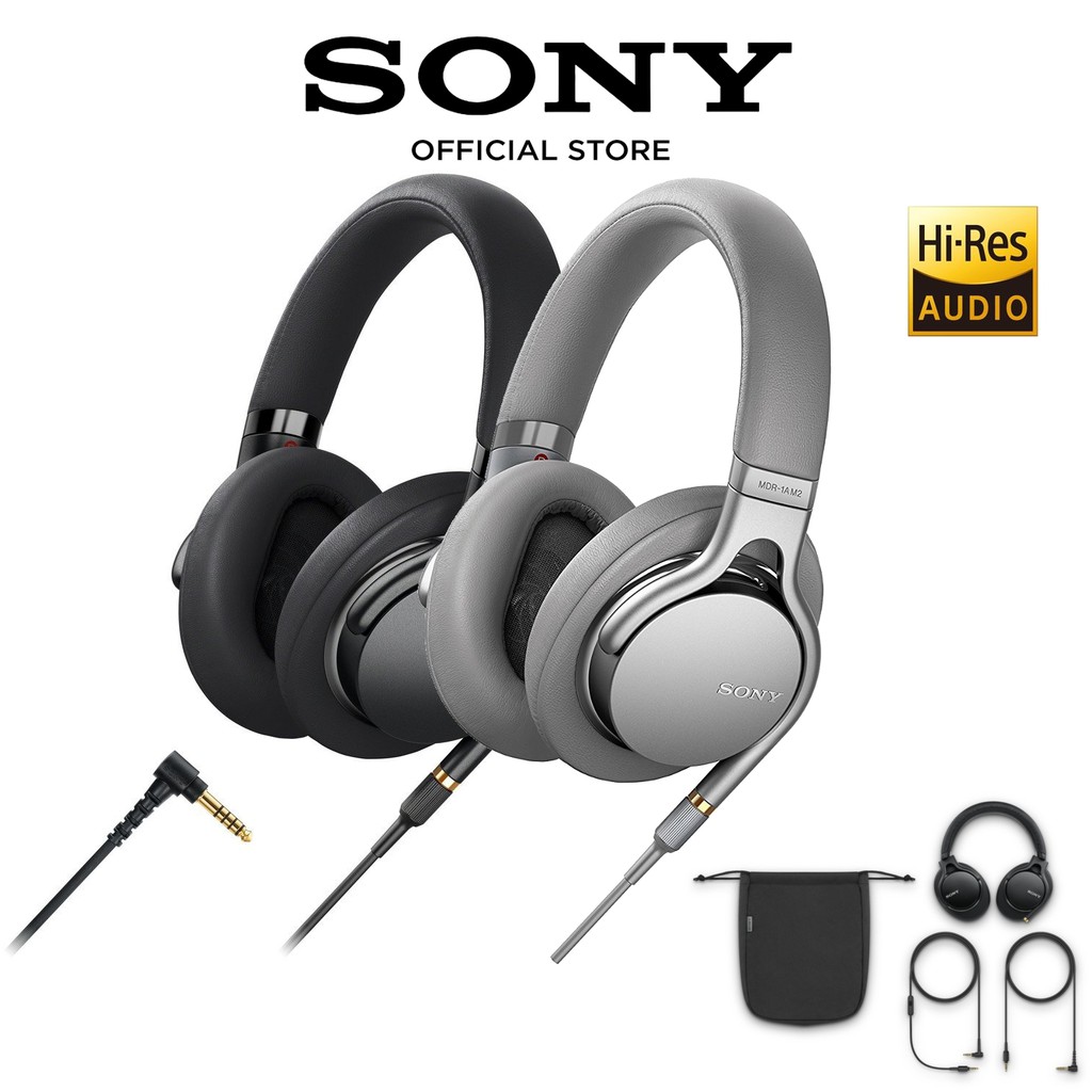 展示出清 SONY MDR-1AM2 耳罩式立體聲耳機 另附4.4mm平衡傳輸線展現高音質表現 1AM2