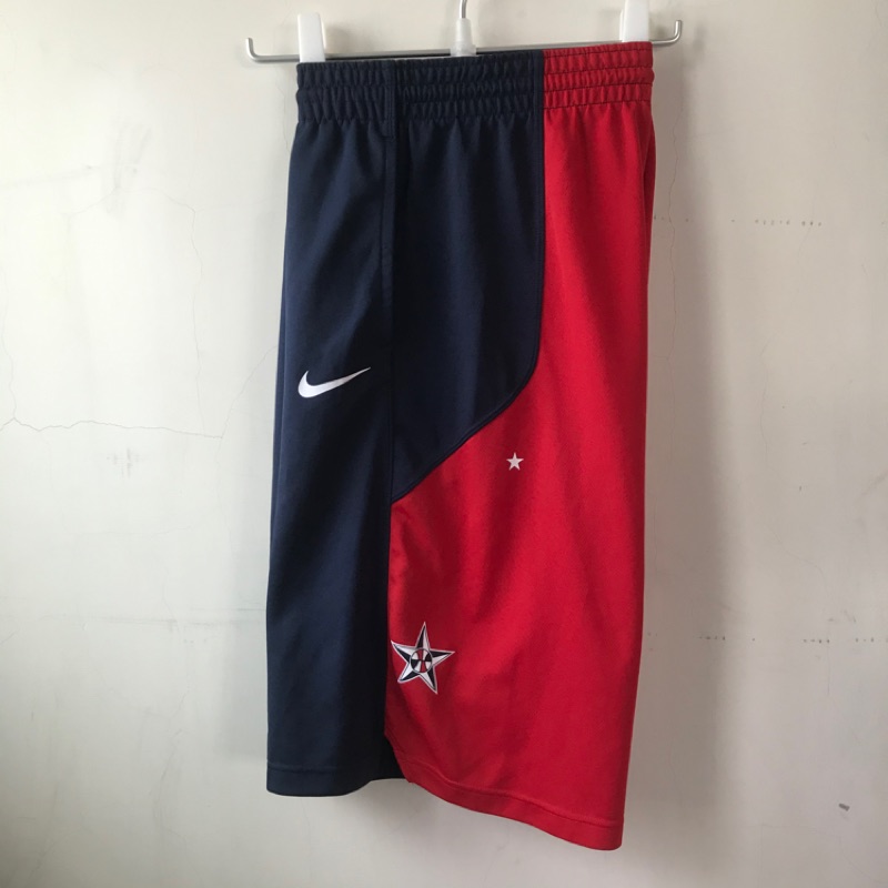Nike USA 奧運 美國 球褲 短褲 2012 倫敦 夢幻隊 深藍 藍 白 紅 olympic 運動短褲 尺寸：M