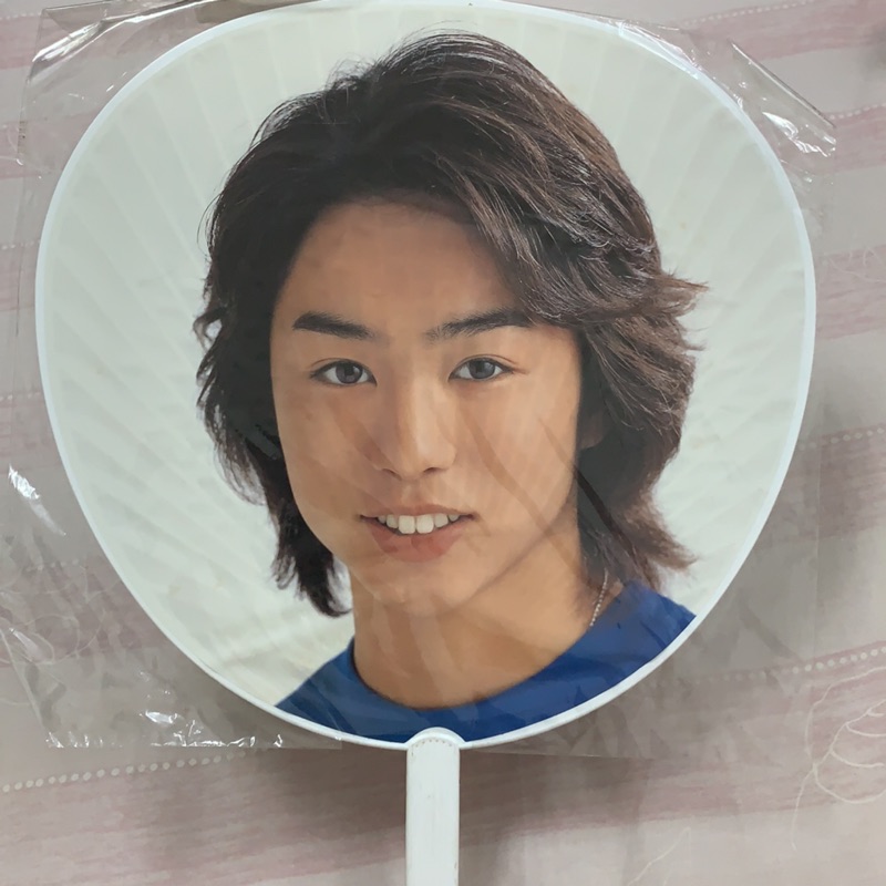 傑尼斯johnny S 嵐arashi 櫻井翔00年首場演唱會周邊應援扇出道周邊貴重初期商品 蝦皮購物