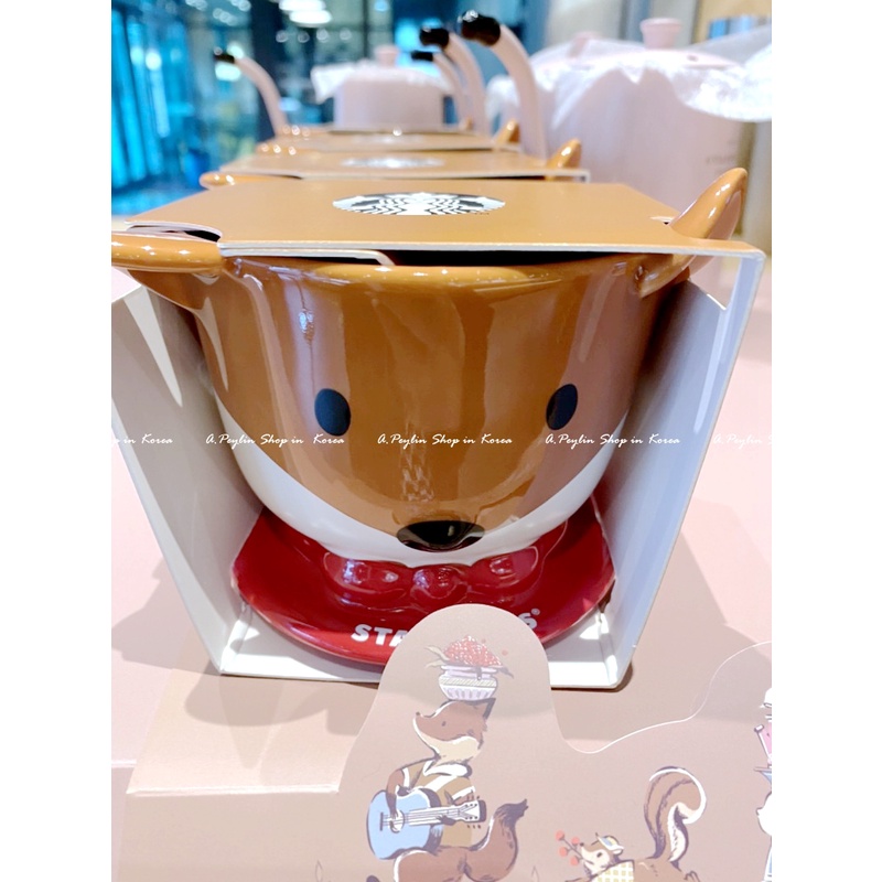 📣  現貨 ×1 售完斷貨 🇰🇷 韓國星巴克代購『 2020 秋季 狐狸 咖啡濾杯 』