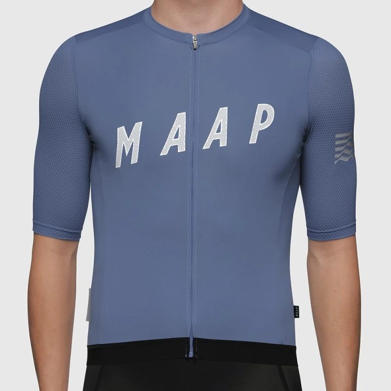 Maap 風格男士短騎行衣山地車自行車騎行服腳踏車透氣排汗騎行短袖運動服