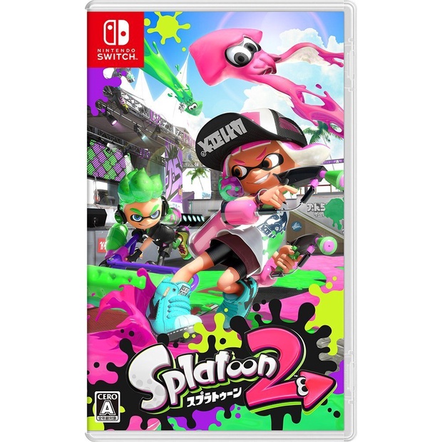 【現貨】 NS Switch 漆彈大作戰 2 Splatoon2 漆彈 亞版日文版 另有日版限定版和日英文版可選