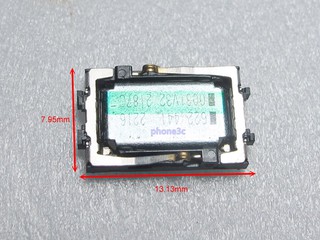 HTC 7 Mozart t8698 HD3 莫札特 原廠 對角式 聽筒 受話器 零件