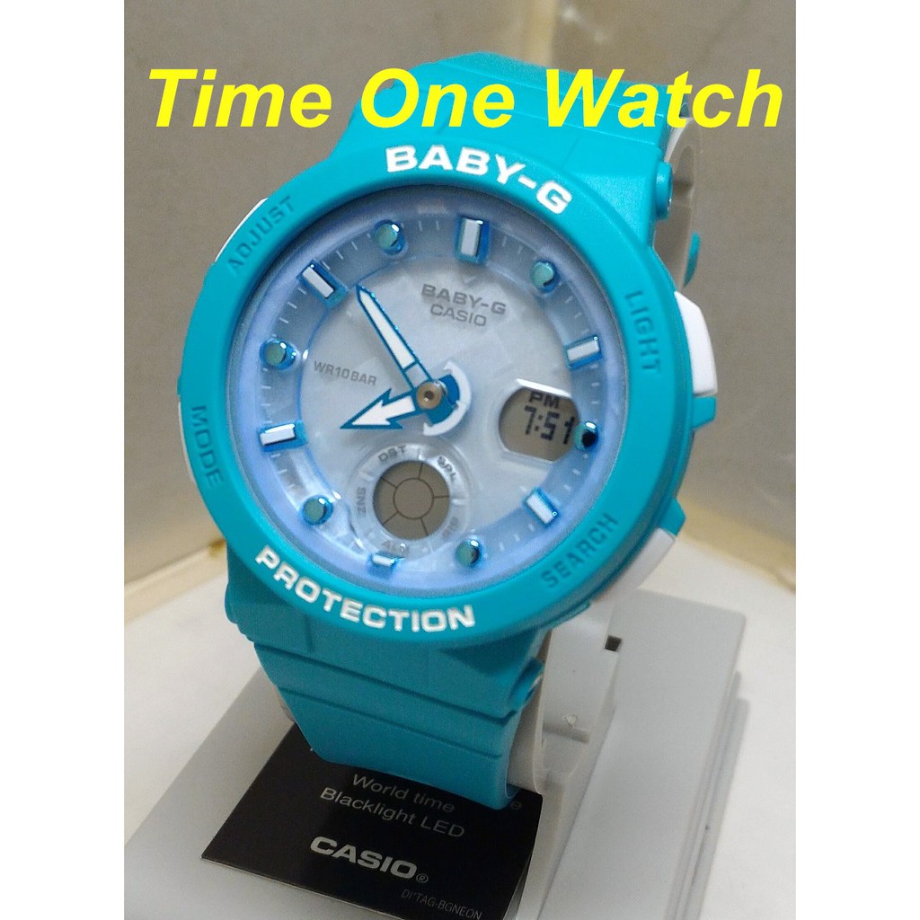 實體店面(公司貨)日系_CASIO_BABY-G_海洋藍面_電子錶BGA-250-2A_BGA-250
