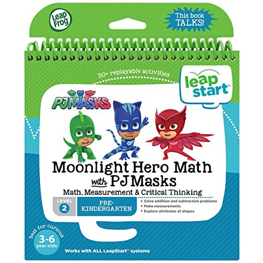清書櫃 - leapstart 【Moonlight Hero Math with PJ Masks】二手近新