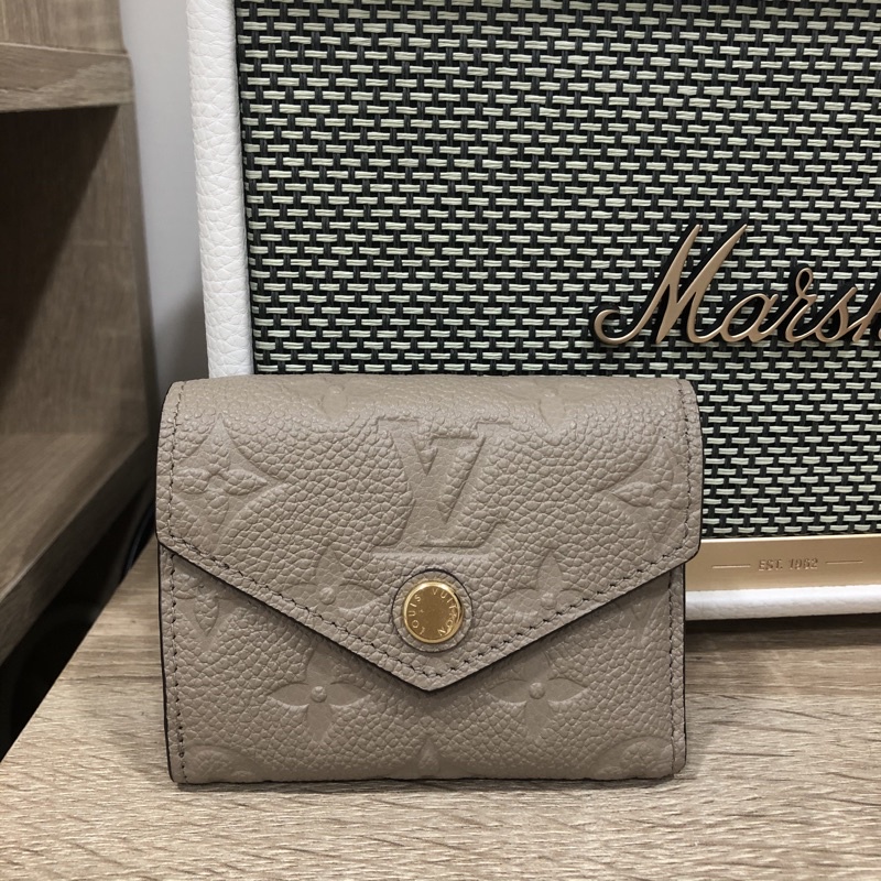Louis Vuitton LV短夾 奶茶色 Zoe