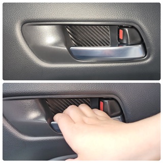 honda fit4【內門碗防刮卡夢貼】3m 不殘膠 車貼膠膜 配件 貼膜 卡夢 碳纖