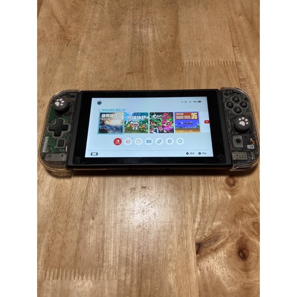 ｛胖｝二手 過保 switch 電力加強版 機況很新很新 沒什麼在玩