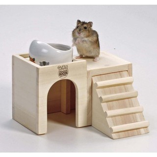 【寵麻吉】Marukan 鼠鼠城堡餐廳S(HT-34) M(HT-35) L(HT-33)鼠兔玩具