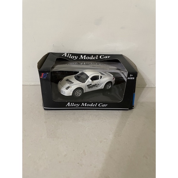 【Alloy Model Car 模型車】塑膠合金玩具（白）
