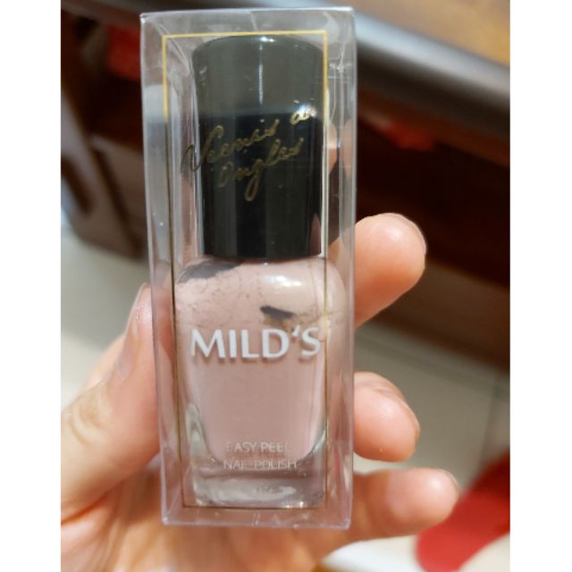 Mild's曼思水性可剝指甲油MS152微醺粉