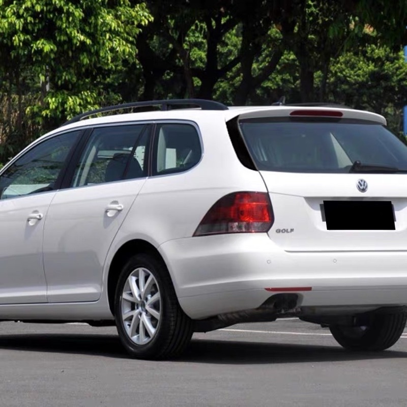 台灣 現貨 Golf 6 MK6 Variant Wagon 亮黑色 側翼 尾翼