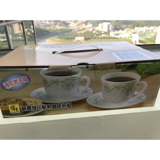 鍋寶強化耐熱咖啡杯組 2入