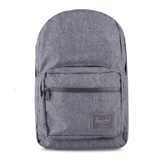 Herschel Pop Quiz 輕量帆布 灰黑 灰色 防水拉鍊 帆布 防潑水 筆電夾層 大容量 後背包 背包 現貨