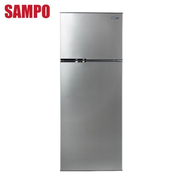 SAMPO 聲寶- 370L雙門變頻冰箱 SR-C37D-K5含基本安裝+舊機回收 大型配送