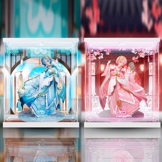 《Yao 挖寶趣》F:NEX Re:從零開始的異世界生活 雷姆 拉姆 漢服 PVC公仔 專用展示盒