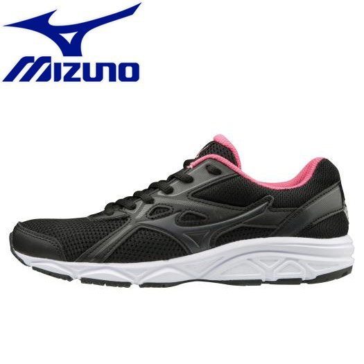 【美津濃MIZUNO】 MAXIMIZER 22 JR 大童運動鞋 大童慢跑鞋 黑粉 K1GC202003