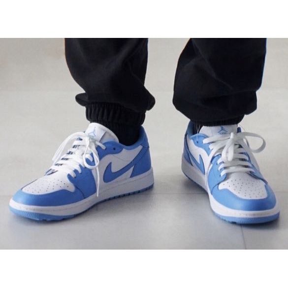 《Value》Nike Air Jordan 1 Low 北卡藍 白藍 水藍 低筒 喬丹 情侶鞋 DD9315-100