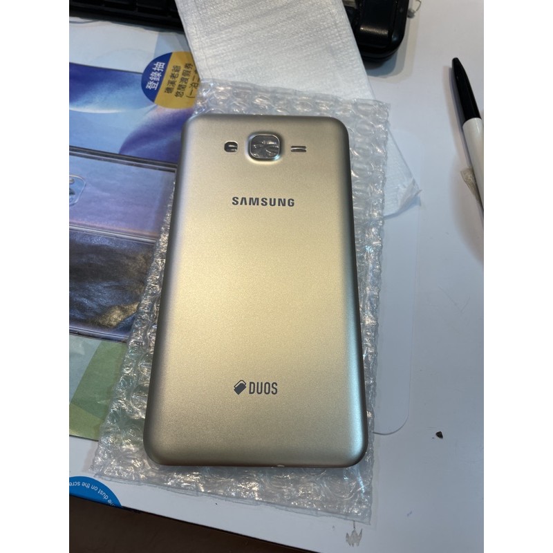 Samsung J7(2015)原廠金色電池蓋