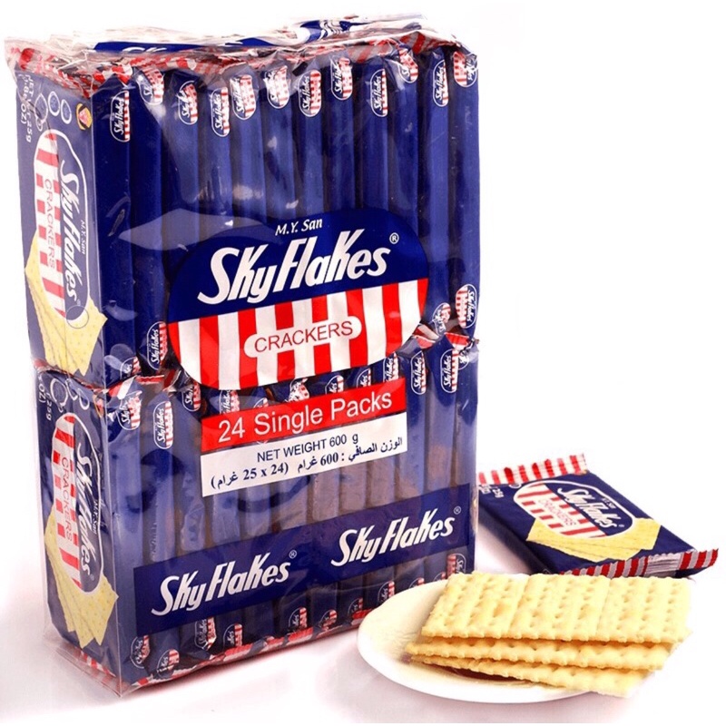 菲律賓🇵🇭SKY Flakes 空中霸王 原味酥打餅Sky Flakes Crackers 蘇打餅