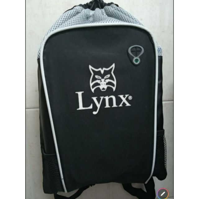 大眾公司送的股東會紀念品 Lynx後背包束口袋，輕巧適合外出郊遊,爬山,逛街 攜帶 簡便東西 ,輕巧不負 重 ，超方便~