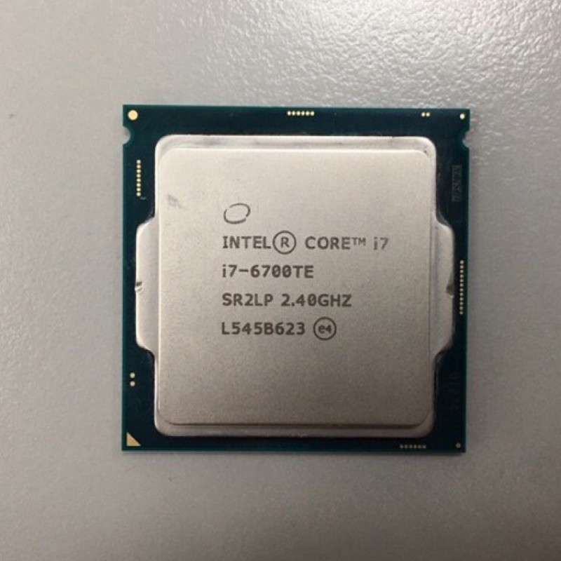 Intel i7 6700TE 2.4Ghz，極新，升級換下，功能正常，超省電，無風扇