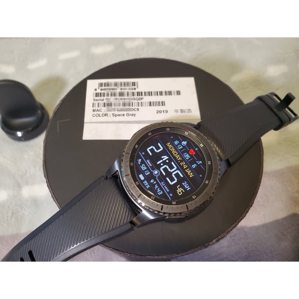 Samsung Gear S3 Frontier 智慧手錶 盒裝全配 2019年製造