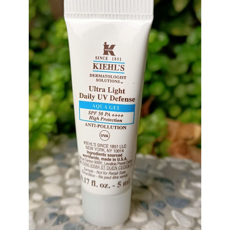 專櫃正品 KIEHL'S 契爾氏 集高效清爽零油光UV水凝露SPF50 PA++++ 5ml 現貨超低價