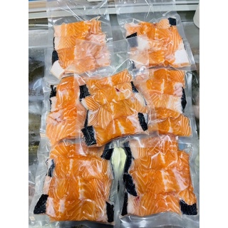 （請先確認存量 先聊聊 勿直接下單）日本料理店處理「挪威空運直送」帶肉鮭魚骨300g