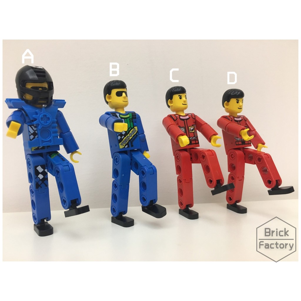 《Brick Factory》二手 懷舊 樂高 LEGO 科技人偶 Technic Figures #105
