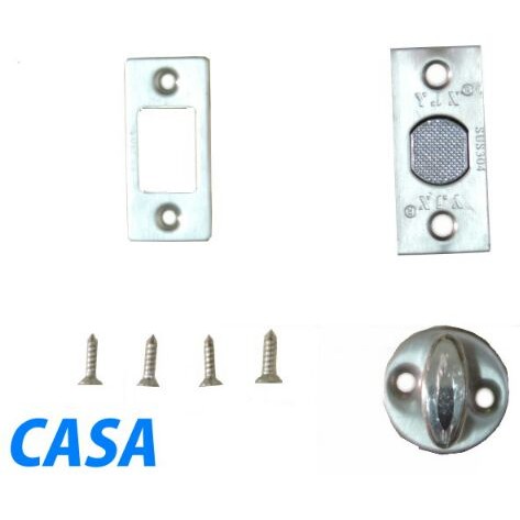 *CASA 通風門半邊鎖 裝置距離60mm 連體鎖門閂 補助鎖 暗閂 平閂 鋁門鎖 橫閂 暗栓