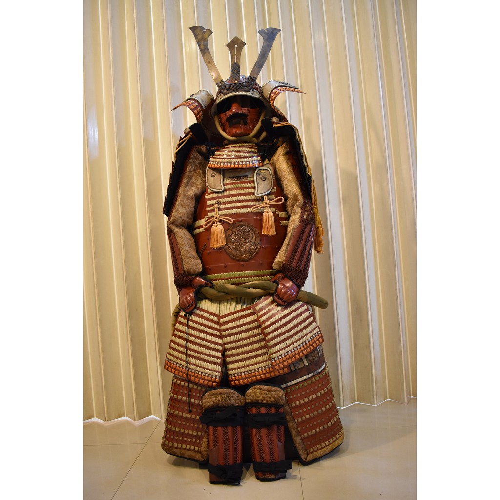 向樂藝品屋實體工作室日本武士甲冑大鎧鎧甲御兜飾五月人形日本料理刺青擺飾手工藝品 蝦皮購物