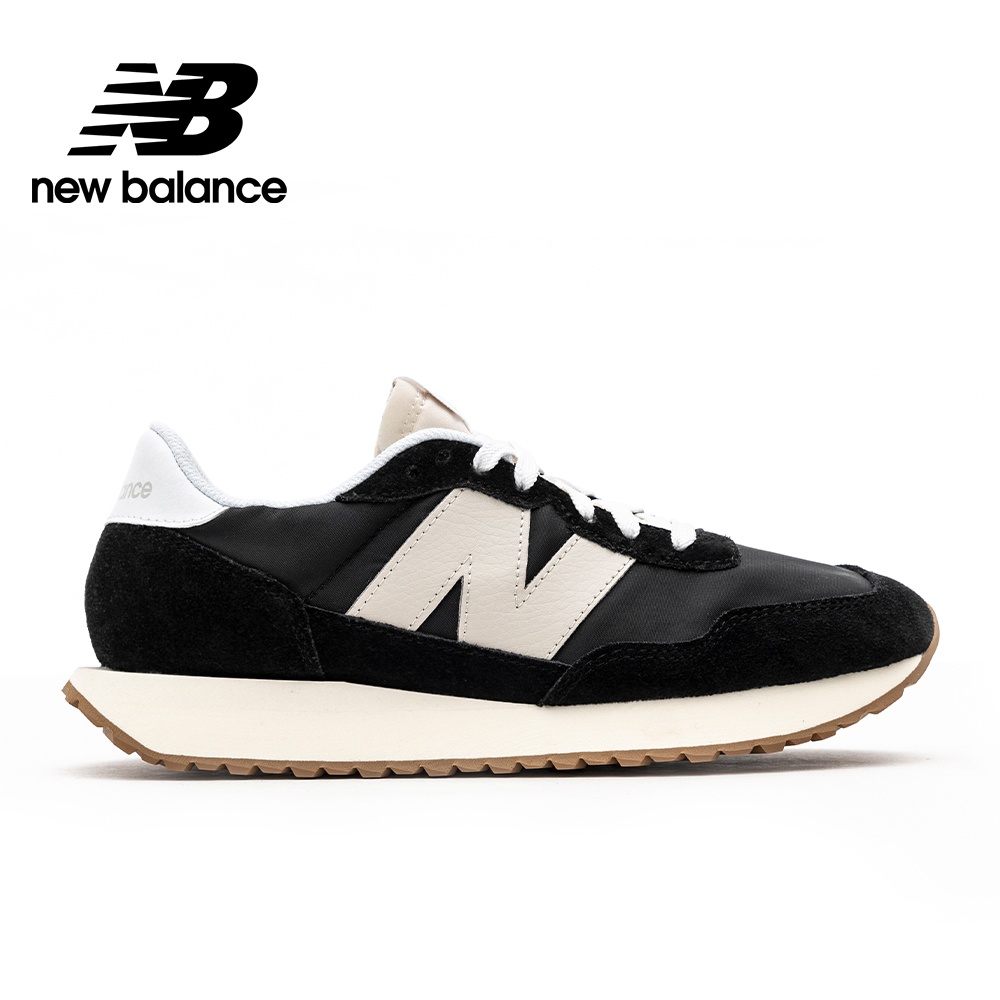 New Balance 男女款(參考男款尺寸) 復古鞋 黑 D楦 MS237BTW KAORACER