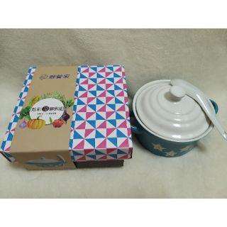 【全新】妙管家 炫彩湯碗匙組 藍/綠 (360ml)