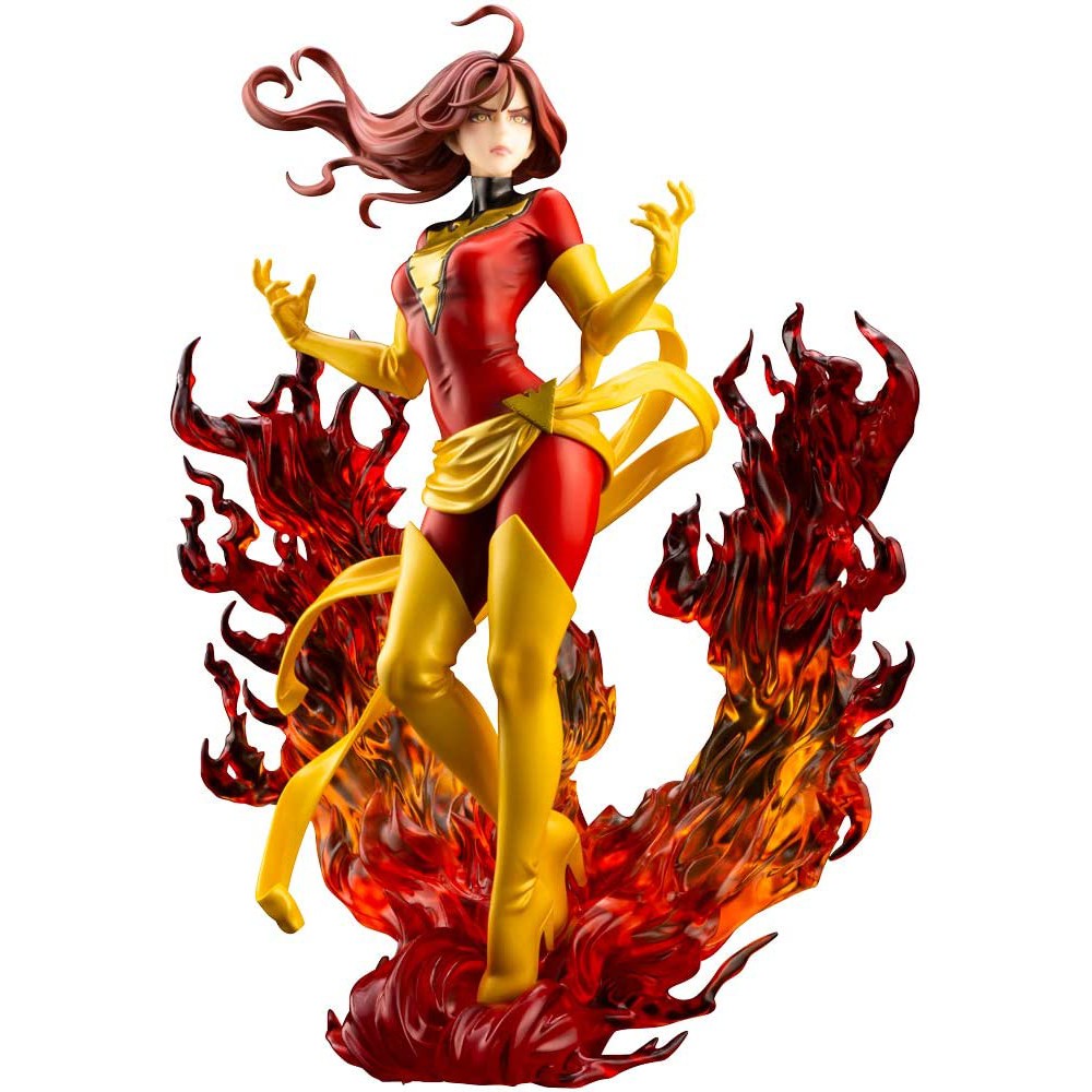 宇宙神級鳳凰之力再臨 壽屋marvel美少女系列 黑鳳凰 ダーク フェニックスrebirth 1 7 完成品 蝦皮購物