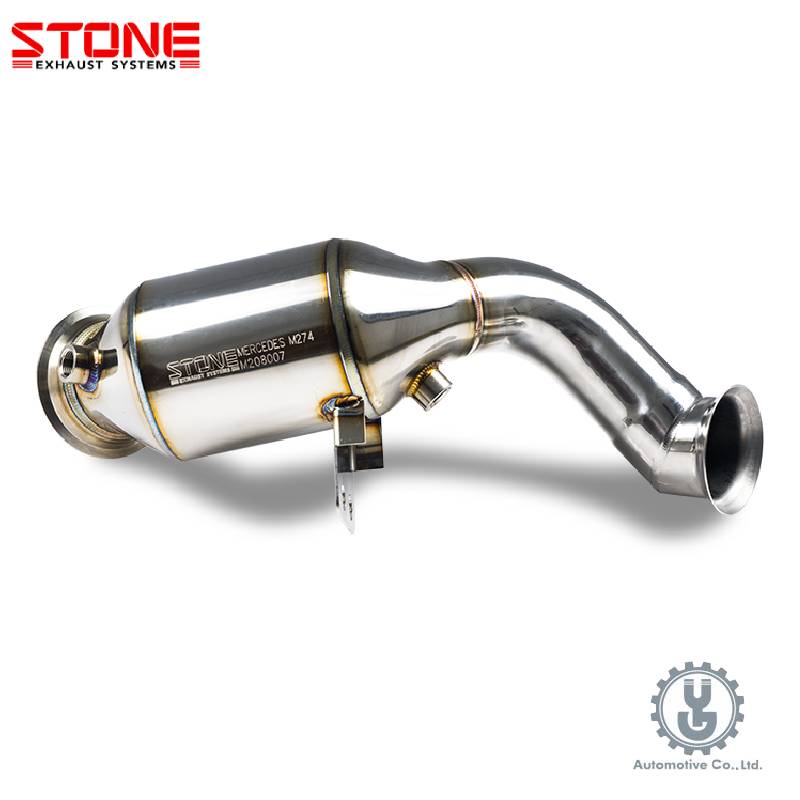 STONE巨石｜Benz C200｜Eddy Catalytic Downpipe 4matic｜排氣管【YGAUTO】