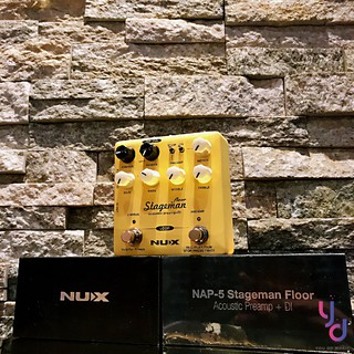 現貨免運費 送變壓器 NUX Stageman Floor 木吉他 效果器 DI Loop/Chorus/Reverb