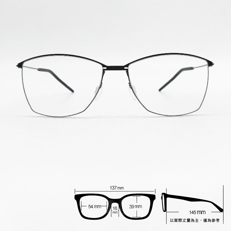 ✅💎 頂級純鈦 💎 [檸檬眼鏡] Markus T  DOT 029 118 德國品牌 消光暗褐色極輕量方型光學鏡框