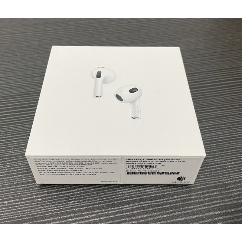 Airpod 3 僅拆封檢查 保固一年