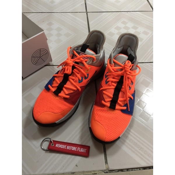 [飛董]  NIKE PG3 NASA 太空總署 籃球鞋 男鞋 CI2667-800 橘 藍