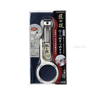 日本 匠之技放大鏡指甲剪G-1004(附贈束口袋) 指甲剪